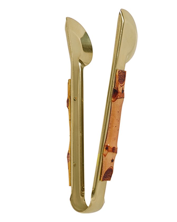 Pegador De Gelo Bambu Dourado