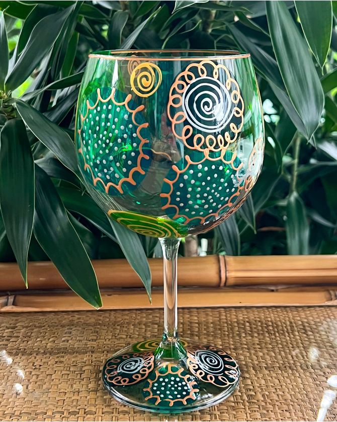 Taça Gin Capadocia - Verde