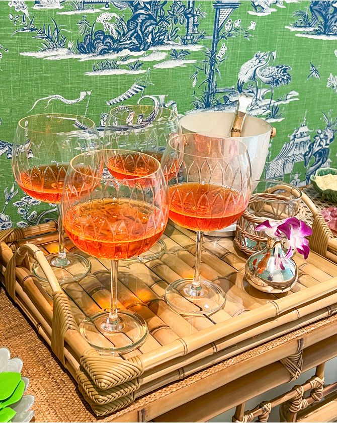 Taça Gin Cristal Lapidado Strauss (Conj 6)
