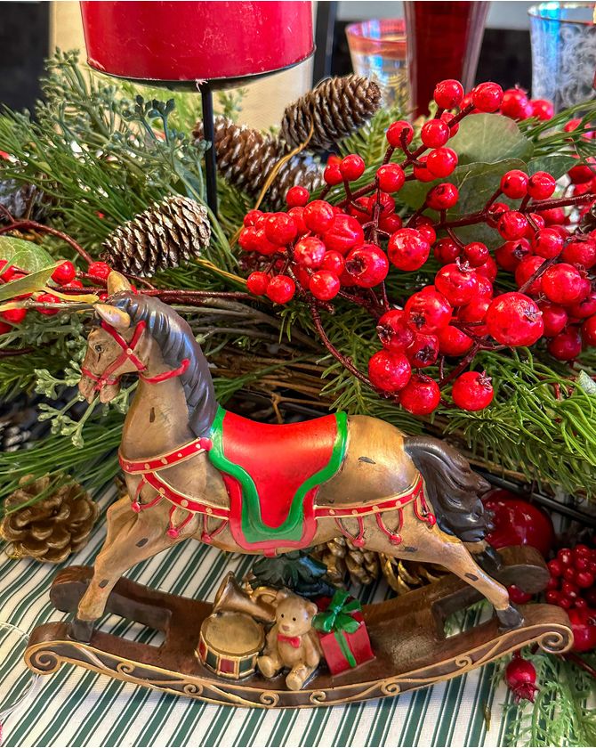 Cavalo de balanço NATAL 2023 - P
