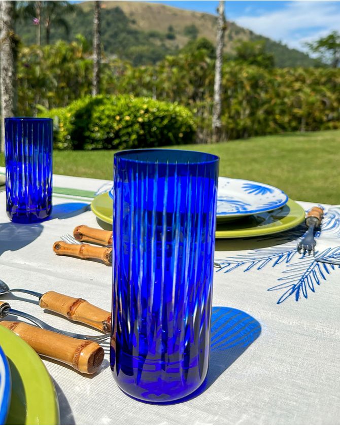 Copo Long Drink Strauss Azul