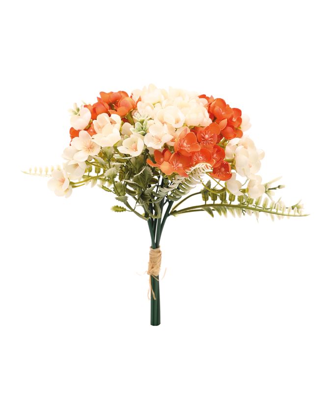 Bouquet floral creme e laranja Páscoa 2024