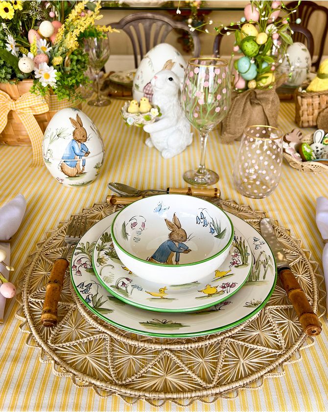 Bowl Peter Rabbit patinho Páscoa 2024 - azul