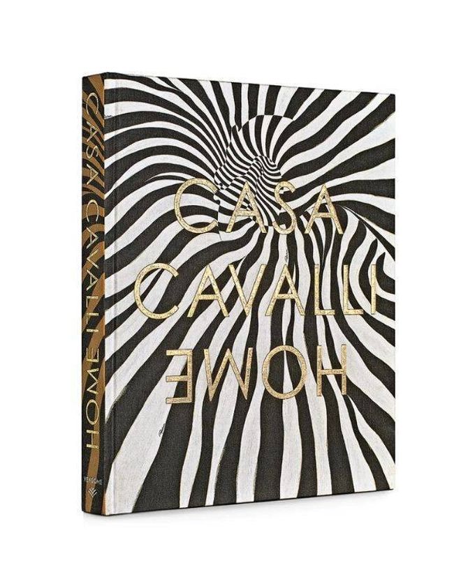 Livro CASA CAVALLI HOME - Capa zebra