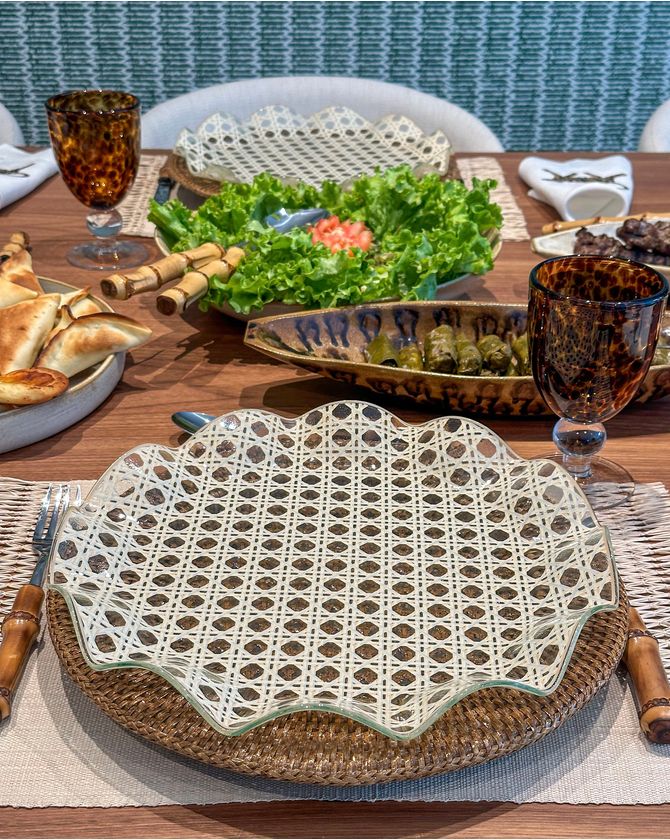 Sousplat Rattan Natural