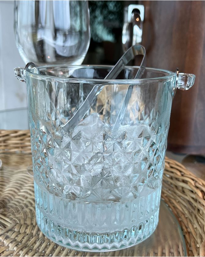 Mini balde gelo Esplanada 1L com pinça