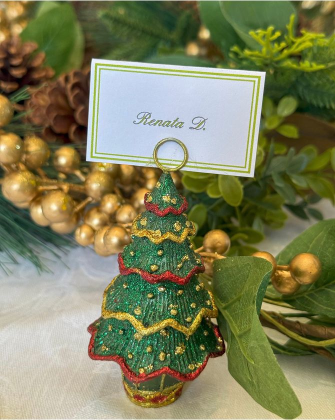 Marcador lugar árvore NATAL 2024