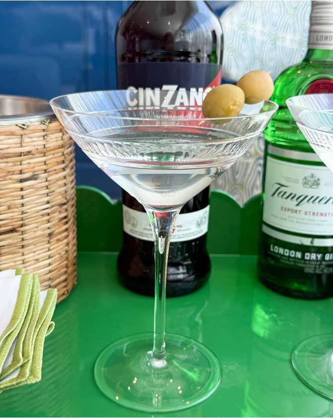 Taça martini cristal Country Club 280ml (conj 6)