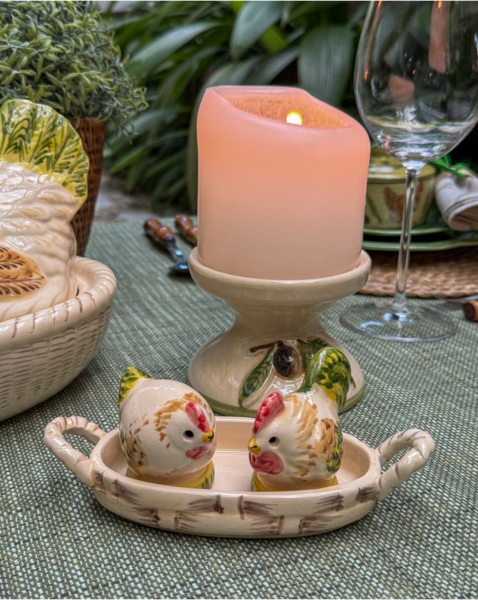 Conjunto Saleiro e pimenteiro Farm