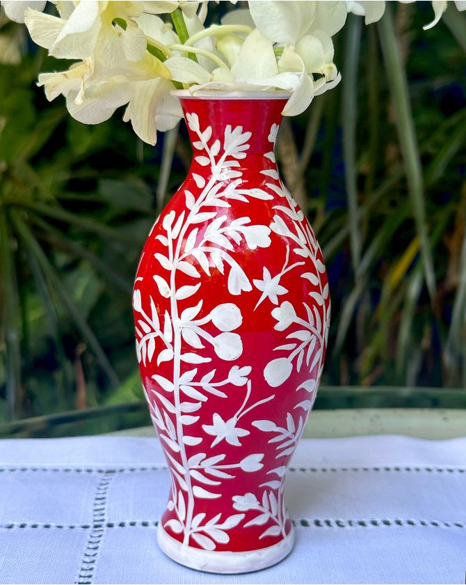 Trio de vasos Serena - vermelho