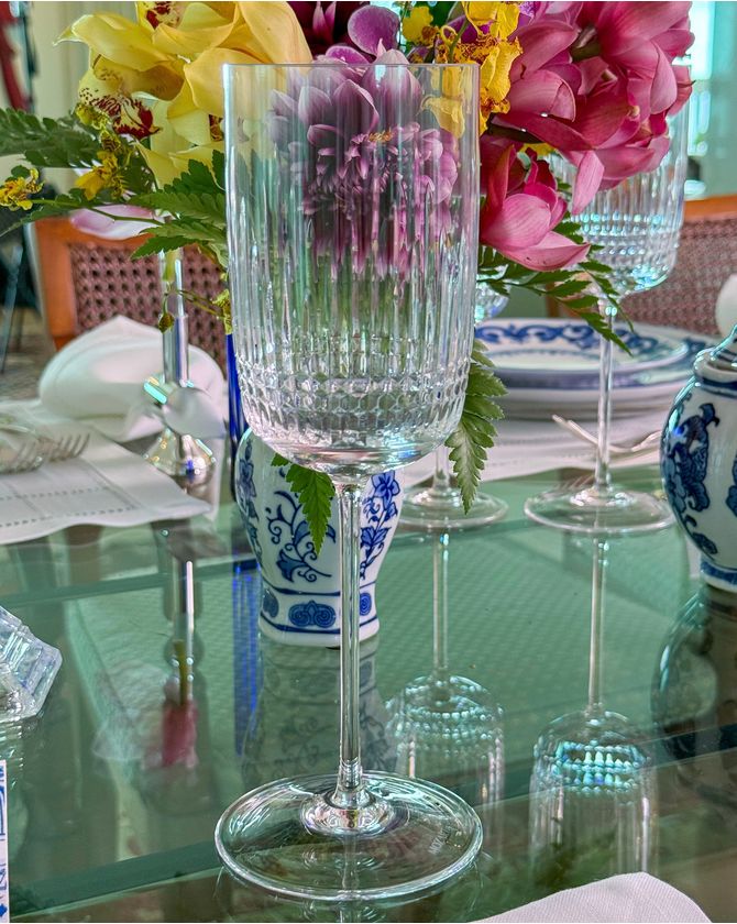 Taça água Mayfair cristal