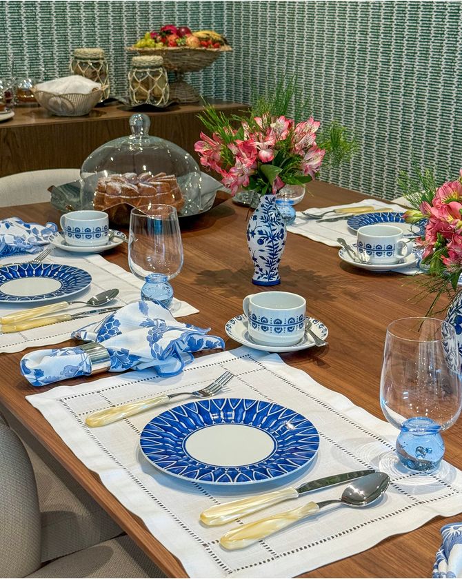 Set talheres 1 lugar Neva - madrepérola (6pcs)